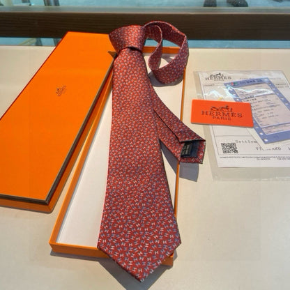 Hermès Men's Twill Silk Tie
