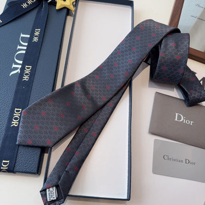 Dior Classic Logo Jacquard Tie