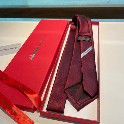 Ferragamo Men's Silk Twill Tie