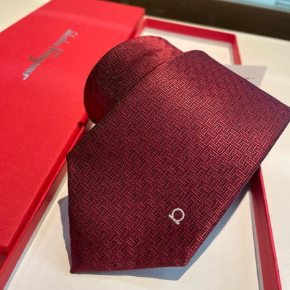 Ferragamo Men's Silk Twill Tie