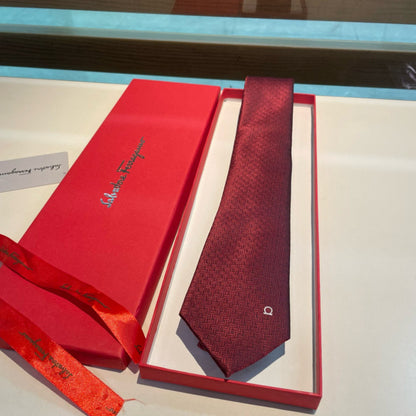 Ferragamo Men's Silk Twill Tie
