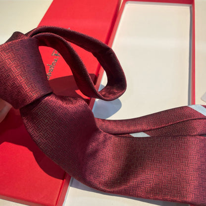 Ferragamo Men's Silk Twill Tie