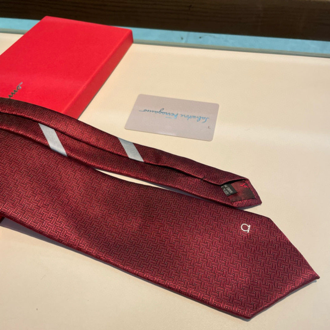 Ferragamo Men's Silk Twill Tie