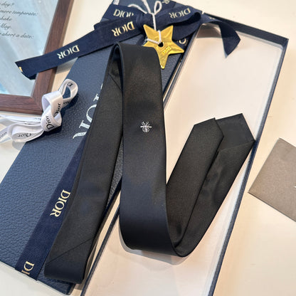 Dior Men's Minimalist Logo Jacquard Tie