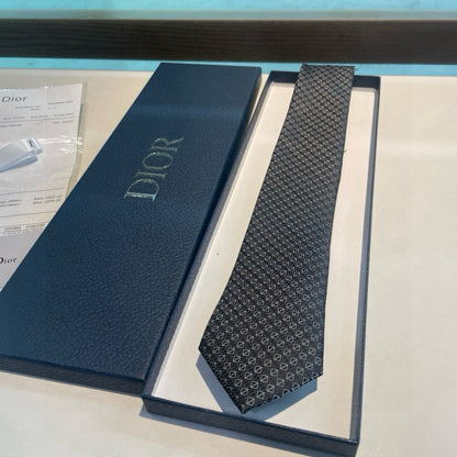 Dior Men's Silk Cannage Tie