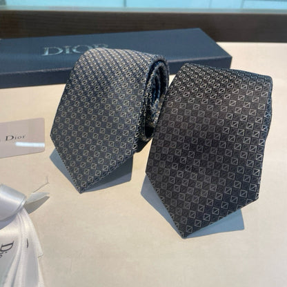 Dior Men's Silk Cannage Tie