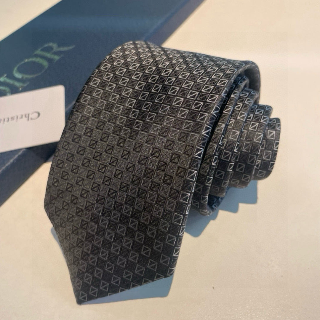 Dior Men's Silk Cannage Tie