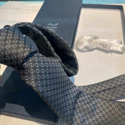Dior Men's Silk Cannage Tie