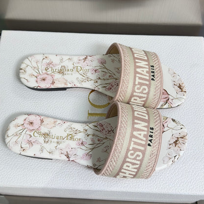 Dior Dway Embroidered Flat Slides – Spring/Summer 2026 Collection