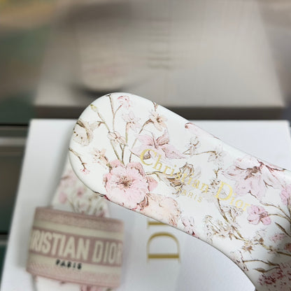 Dior Dway Embroidered Flat Slides – Spring/Summer 2026 Collection