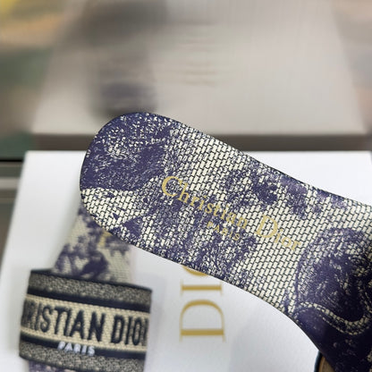 Dior Dway Embroidered Flat Slides – Spring/Summer 2026 Collection