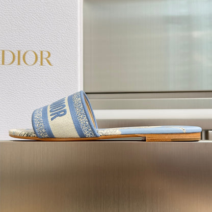 Dior Dway Embroidered Flat Slides – Spring/Summer 2026 Collection