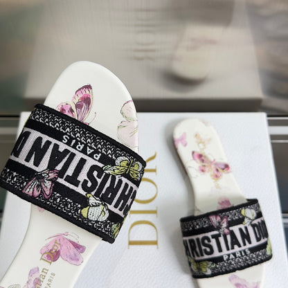 Dior Dway Embroidered Flat Sandals – Spring/Summer Collection – 2026SS