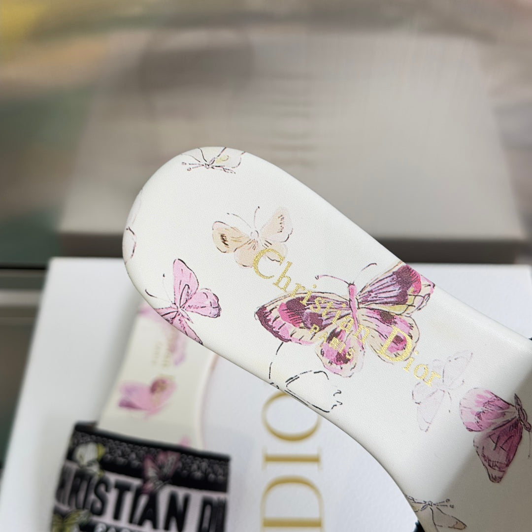 Dior Dway Embroidered Flat Sandals – Spring/Summer Collection – 2026SS