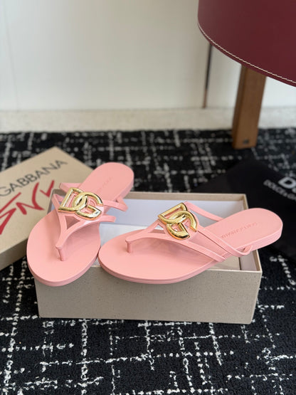 Dolce & Gabbana Jelly Thong Sandals – Spring/Summer Collection
