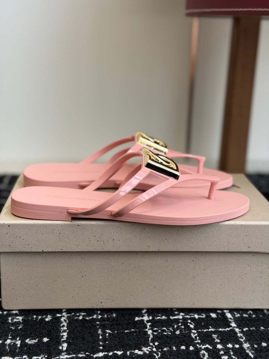 Dolce & Gabbana Jelly Thong Sandals – Spring/Summer Collection