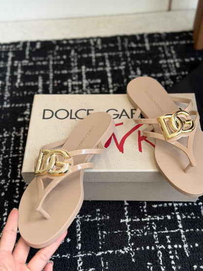 Dolce & Gabbana Jelly Thong Sandals – Spring/Summer Collection