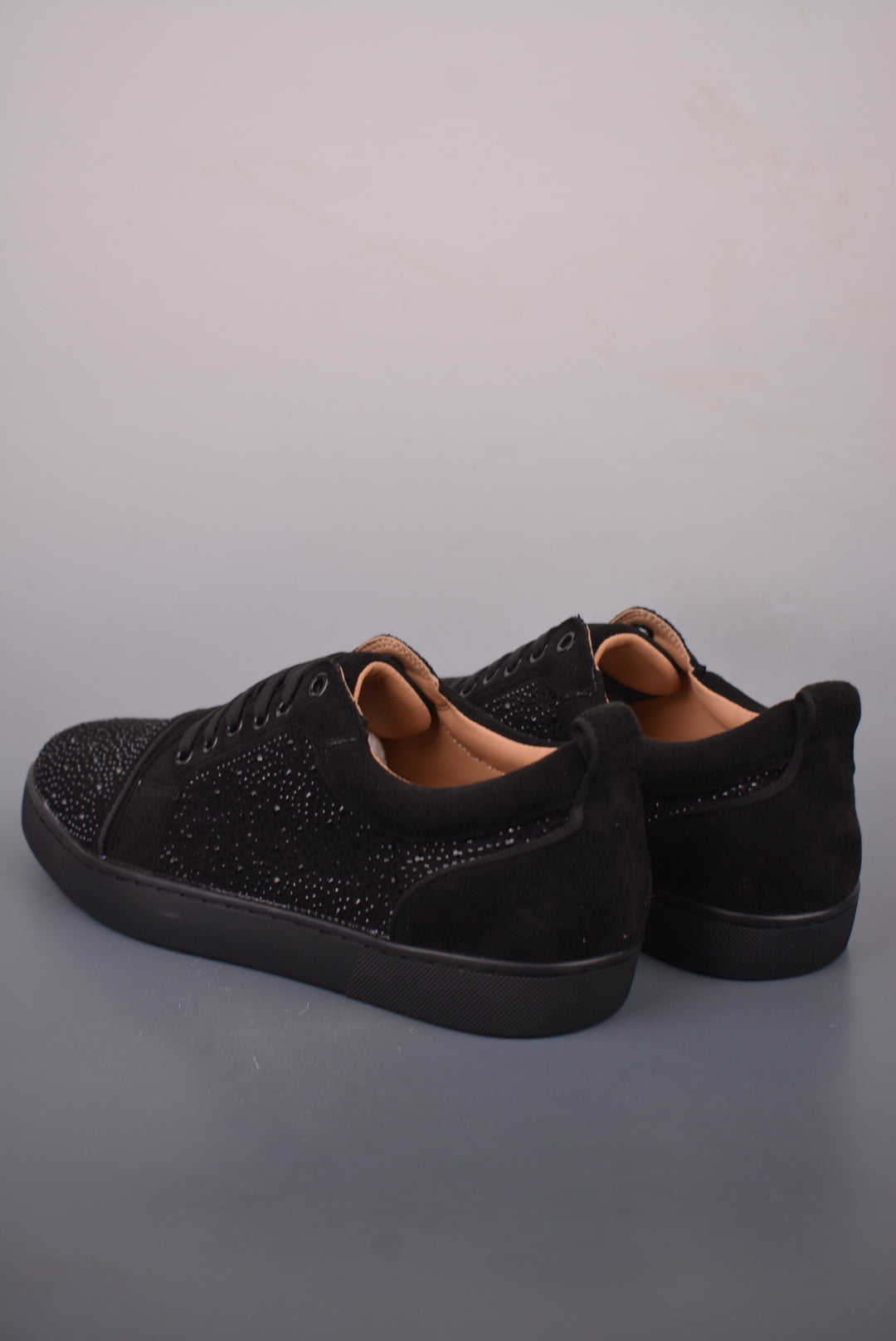 Christian Louboutin Rhinestone Low-Top Sneakers