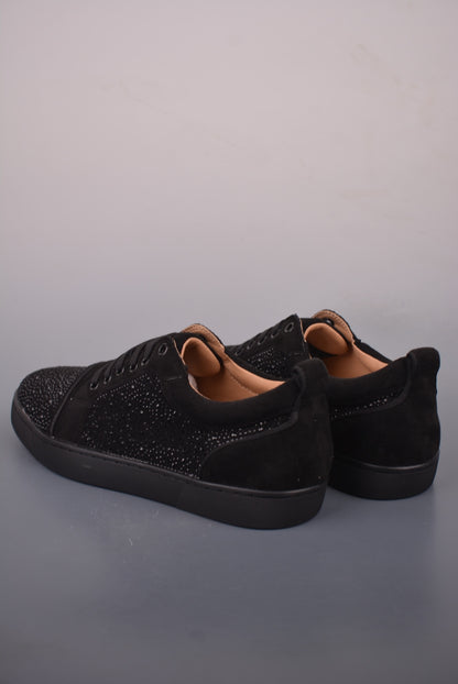 Christian Louboutin Rhinestone Low-Top Sneakers