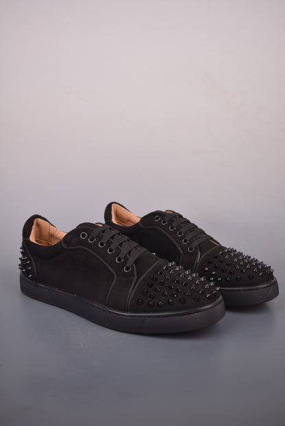Christian Louboutin Rhinestone Low-Top Sneakers