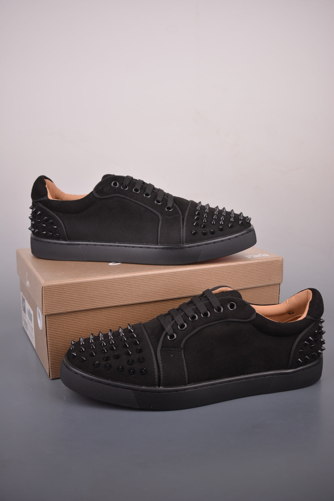 Christian Louboutin Rhinestone Low-Top Sneakers