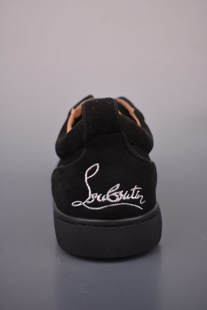 Christian Louboutin Rhinestone Low-Top Sneakers