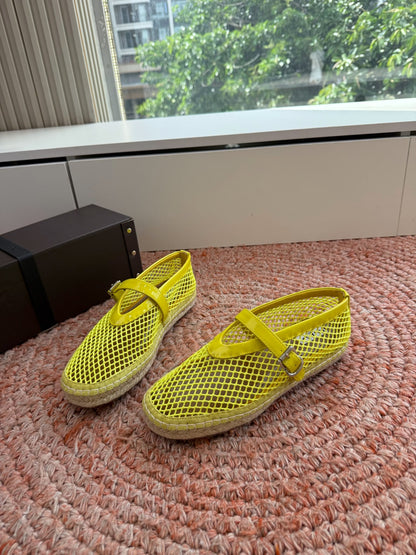 Alaïa Woven Fishnet Mules – 2026 Spring/Summer Collection