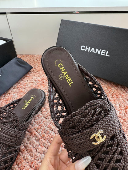 Chanel Cutout Heeled Loafers & Mules – 2026SS