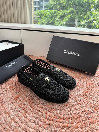 Chanel Cutout Heeled Loafers & Mules – 2026SS
