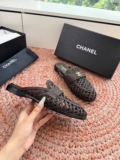 Chanel Cutout Heeled Loafers & Mules – 2026SS