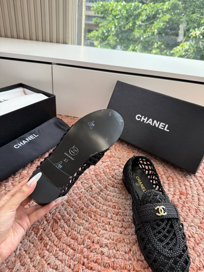 Chanel Cutout Heeled Loafers & Mules – 2026SS