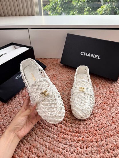 Chanel Cutout Heeled Loafers & Mules – 2026SS