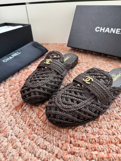 Chanel Cutout Heeled Loafers & Mules – 2026SS