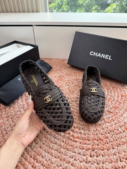 Chanel Cutout Heeled Loafers & Mules – 2026SS