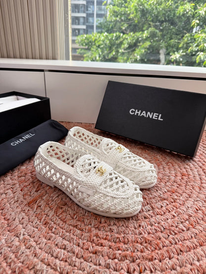 Chanel Cutout Heeled Loafers & Mules – 2026SS