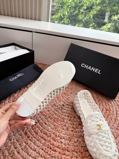 Chanel Cutout Heeled Loafers & Mules – 2026SS