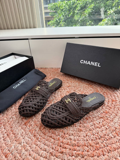Chanel Cutout Heeled Loafers & Mules – 2026SS