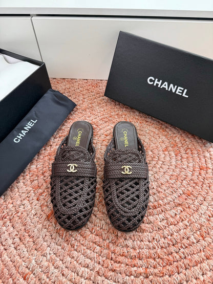 Chanel Cutout Heeled Loafers & Mules – 2026SS