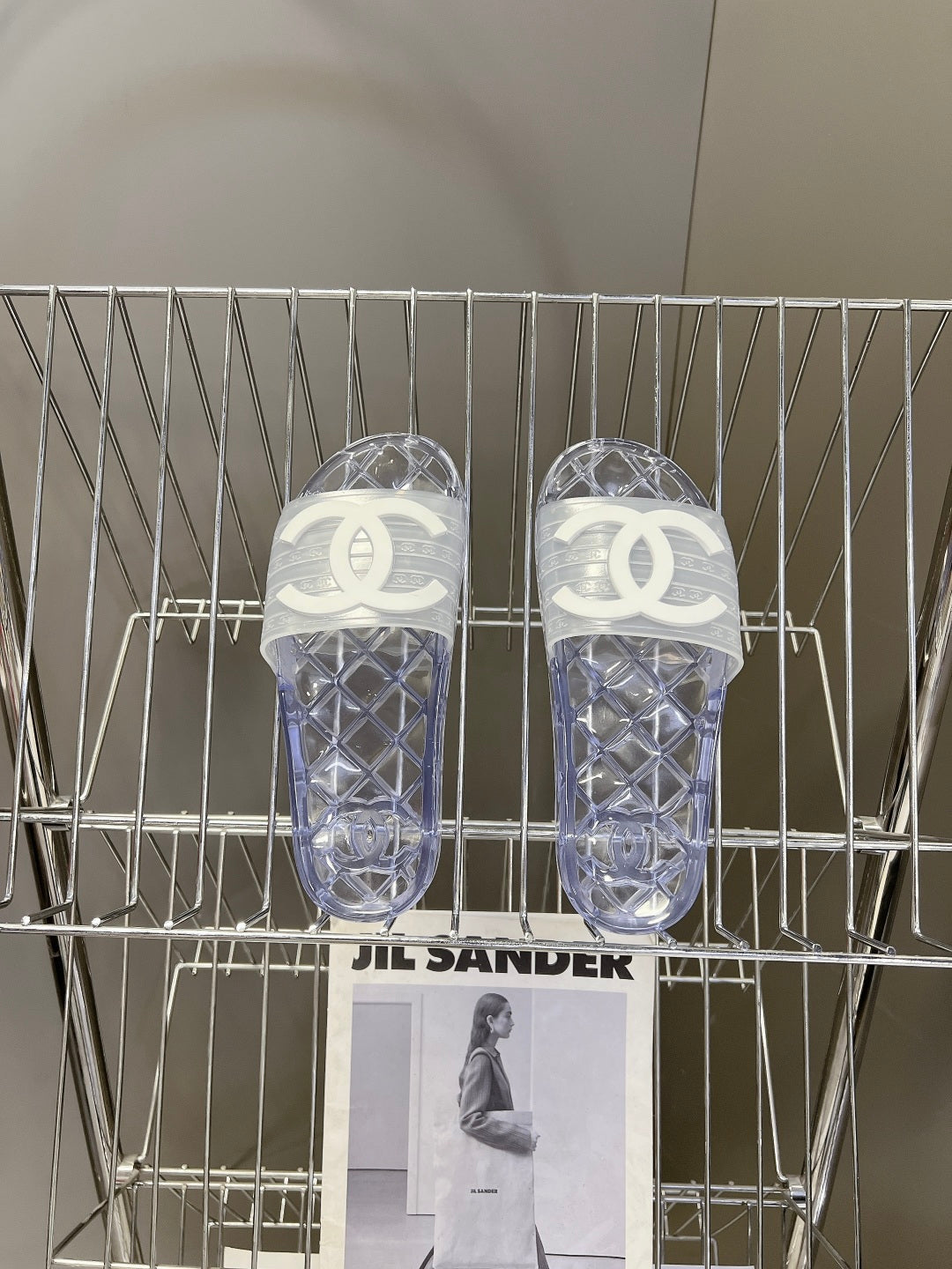 Chanel Classic PVC Jelly Slides – Spring/Summer Collection