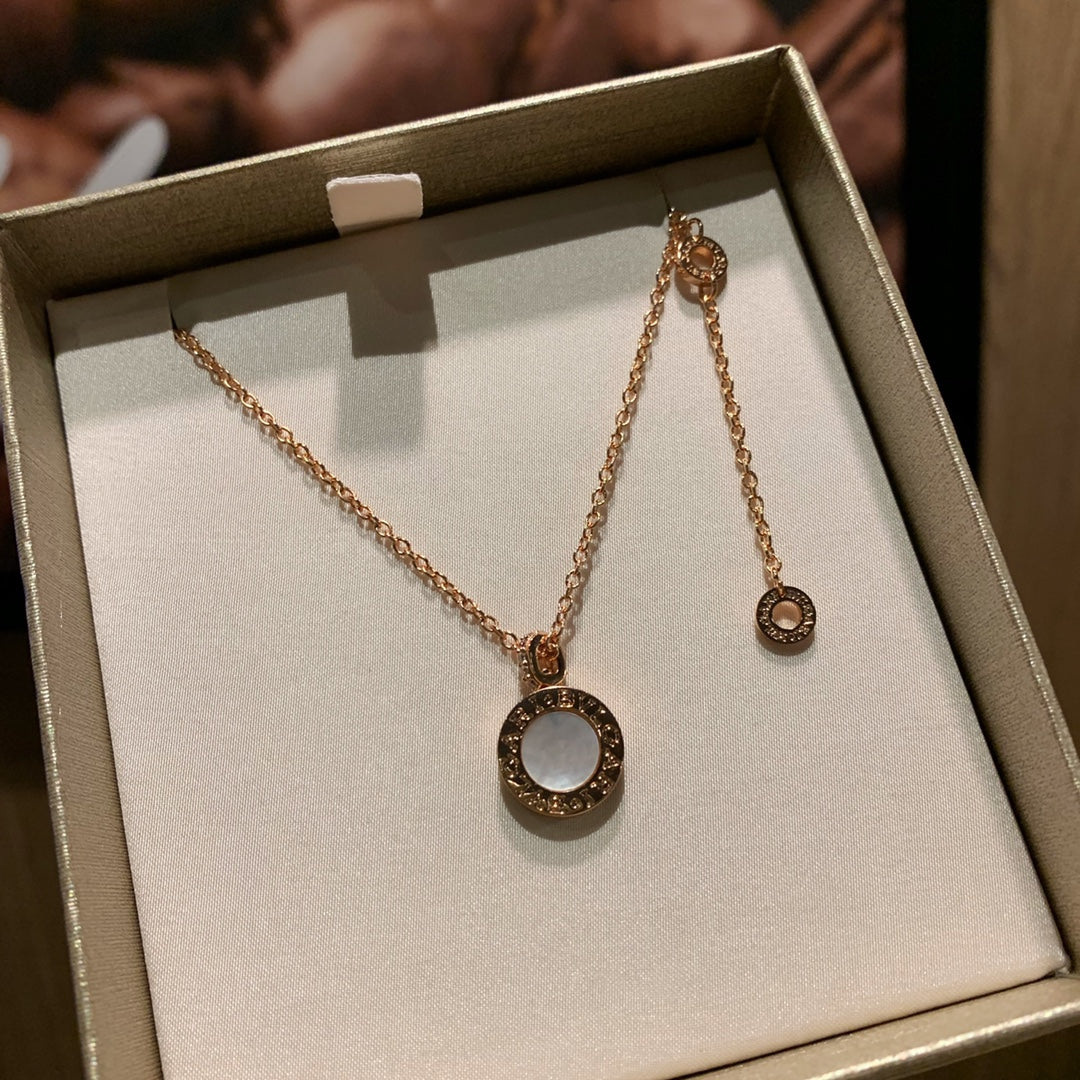 Bulgari Double-Sided Round Necklace