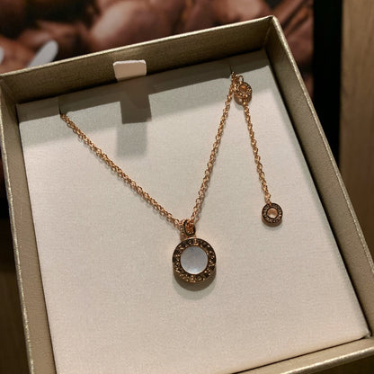 Bulgari Double-Sided Round Necklace