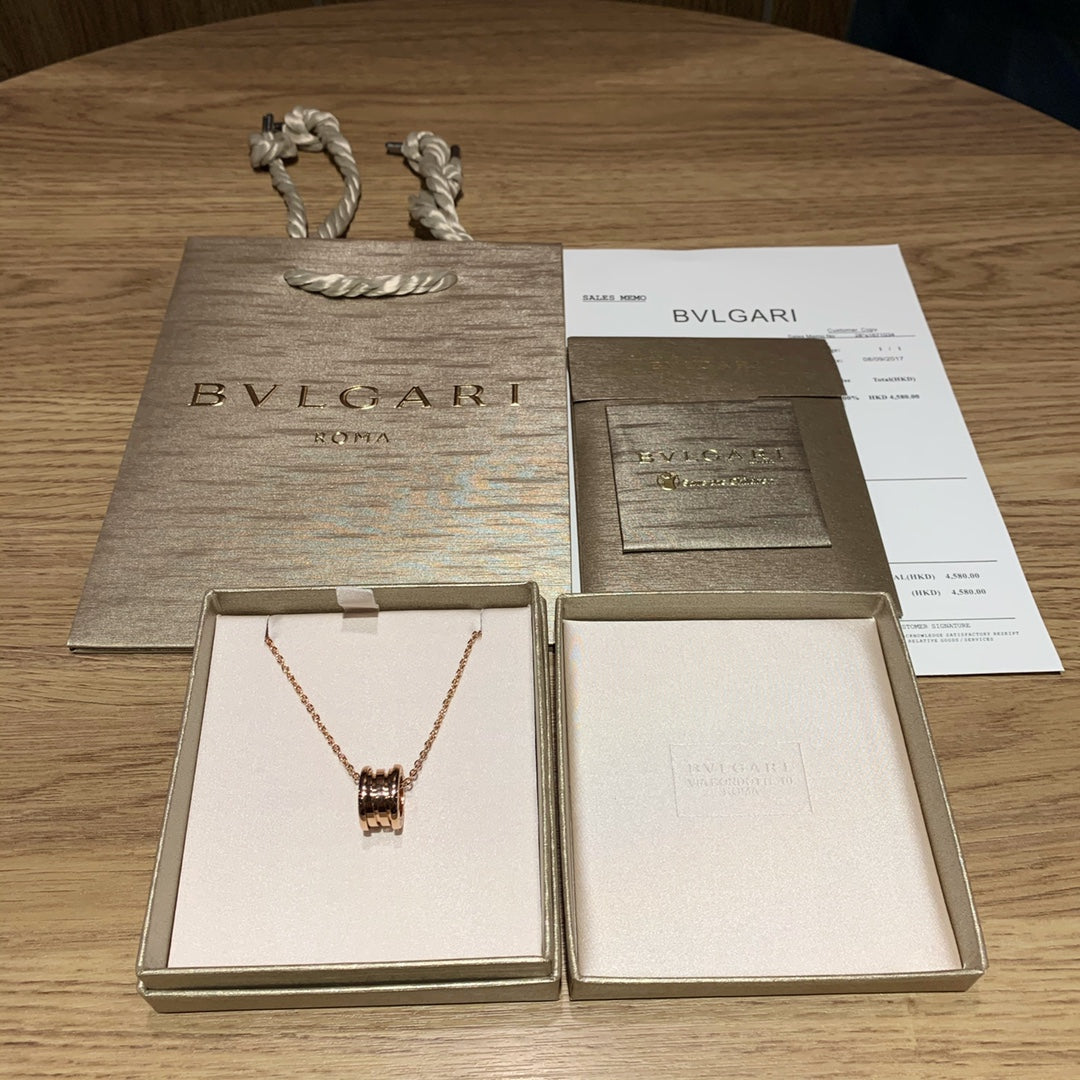 Bulgari Rose Gold Spring Necklace