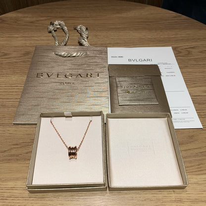 Bulgari Rose Gold Spring Necklace