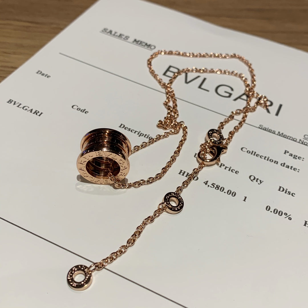 Bulgari Rose Gold Spring Necklace