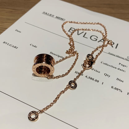 Bulgari Rose Gold Spring Necklace