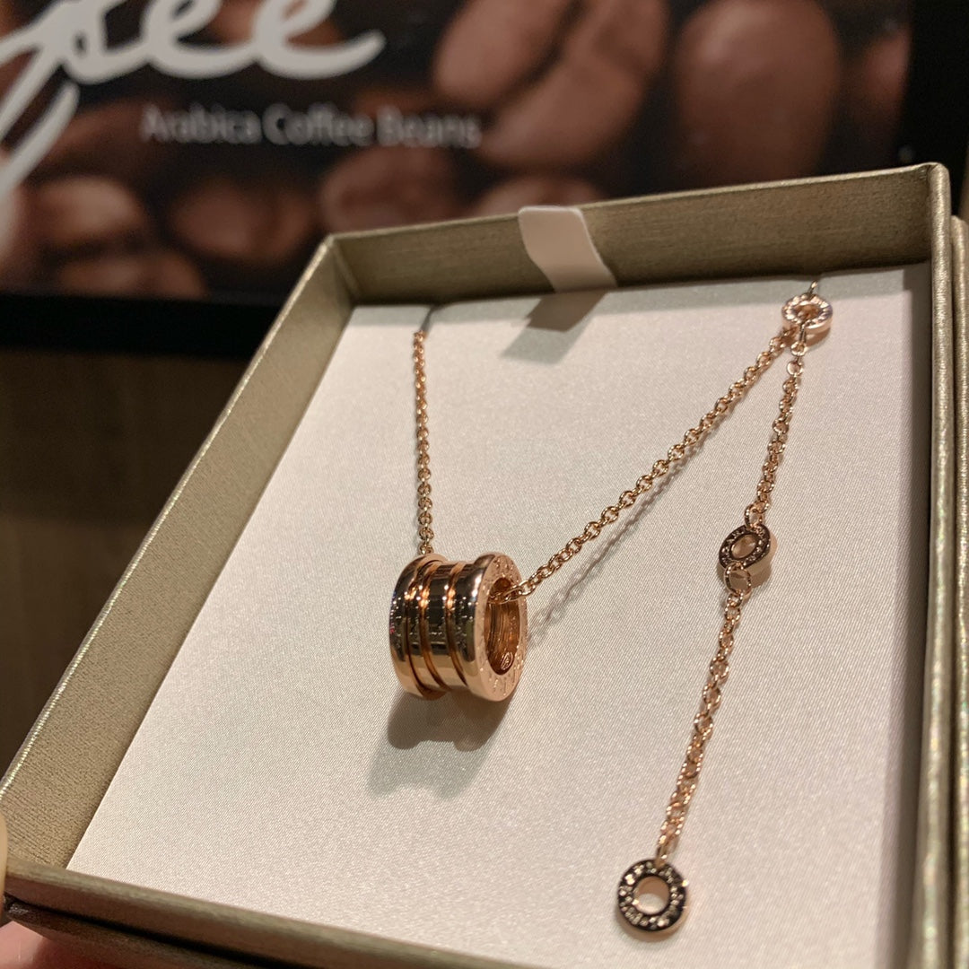 Bulgari Rose Gold Spring Necklace