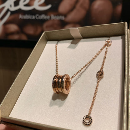 Bulgari Rose Gold Spring Necklace