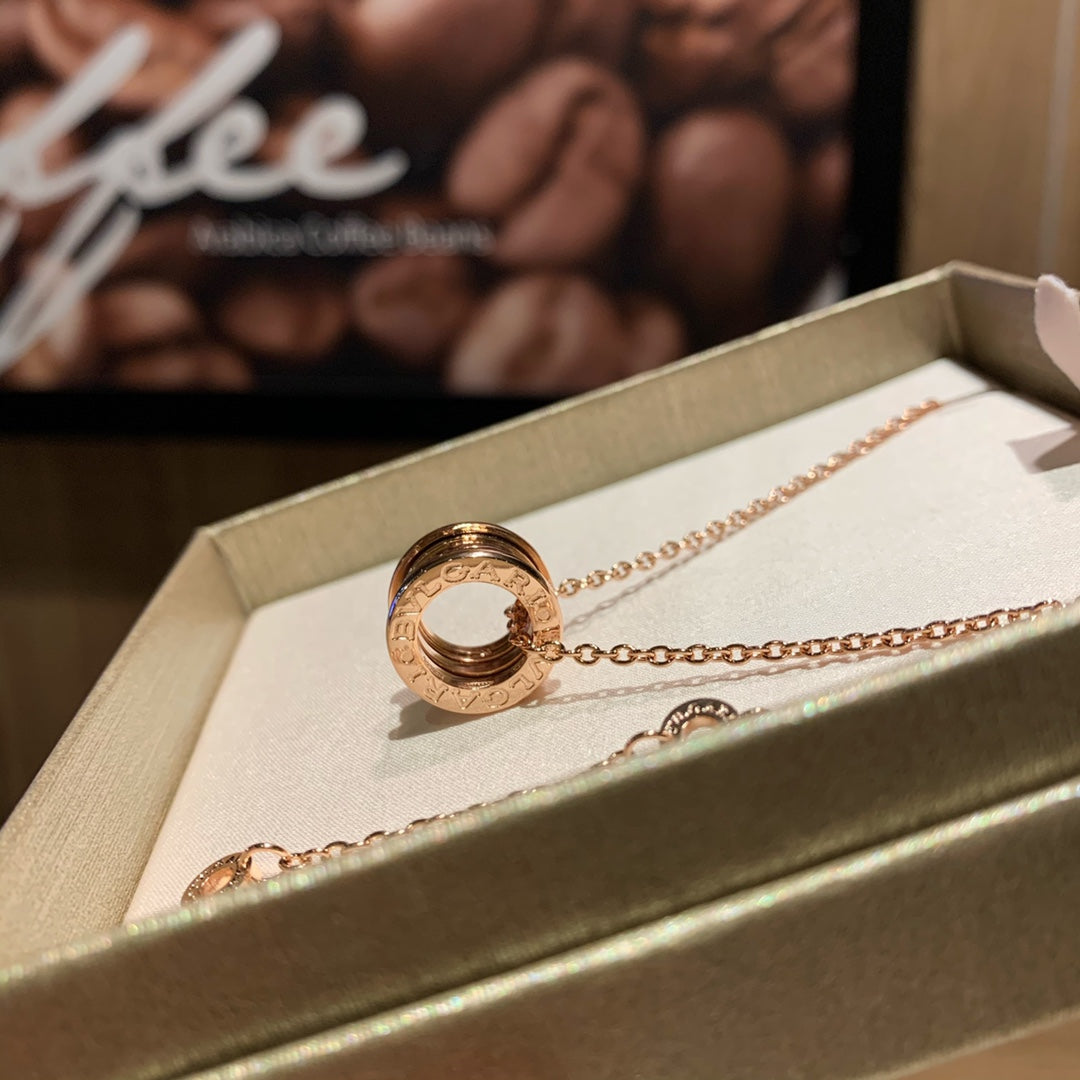 Bulgari Rose Gold Spring Necklace