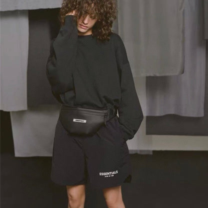 Fear of God Essentials PU Leather Belt Bag – 2021 Spring Collection