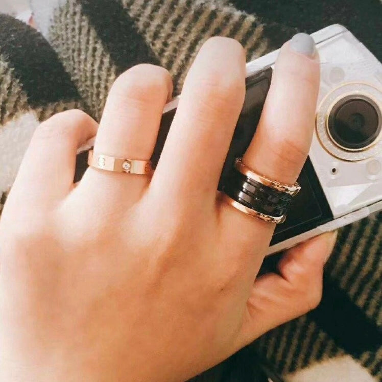 Bulgari B.Zero1 Ceramic Ring